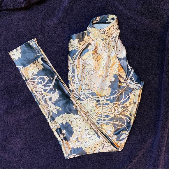 BLACK MILK LIMITED ALPHONSE MUSHA PRINT LEGGINGS - Picture 3 of 11